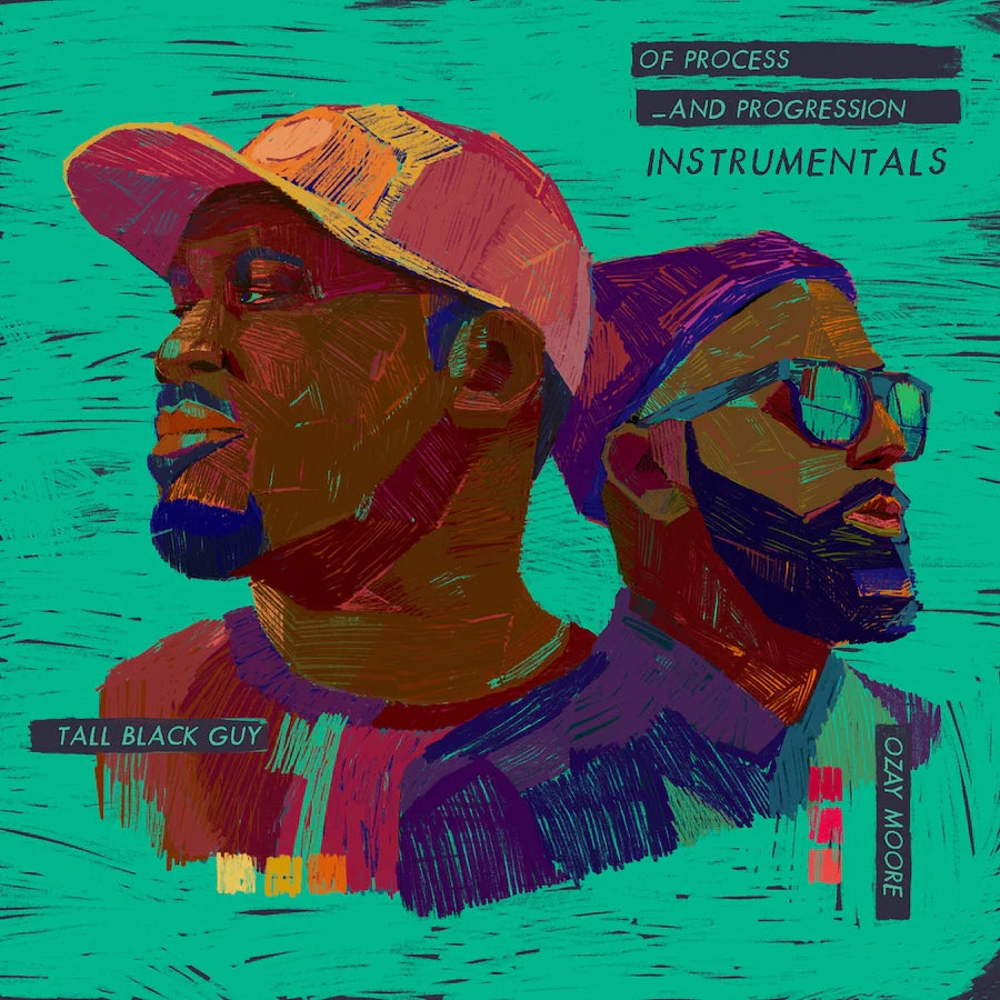 Tall Black Guy & Ozay Moore - Of Process_And Progression (Instrumentals) (LP, Album, Che) M