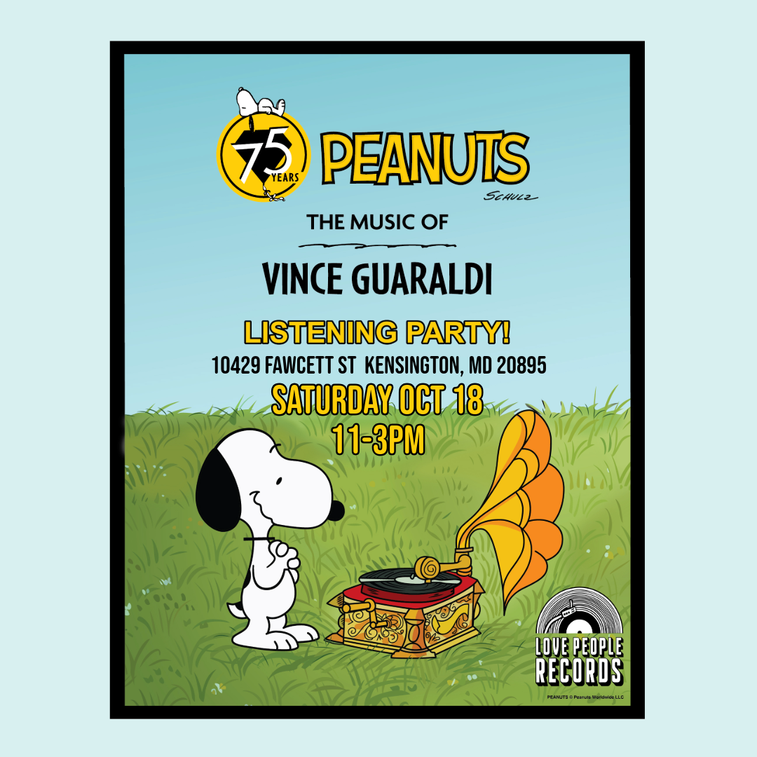 Peanuts 75 Years - Vince Guaraldi Listening Party