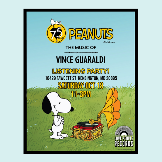 Peanuts 75 Years - Vince Guaraldi Listening Party