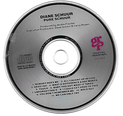 Diane Schuur : Pure Schuur (CD, Album, Club, RP)