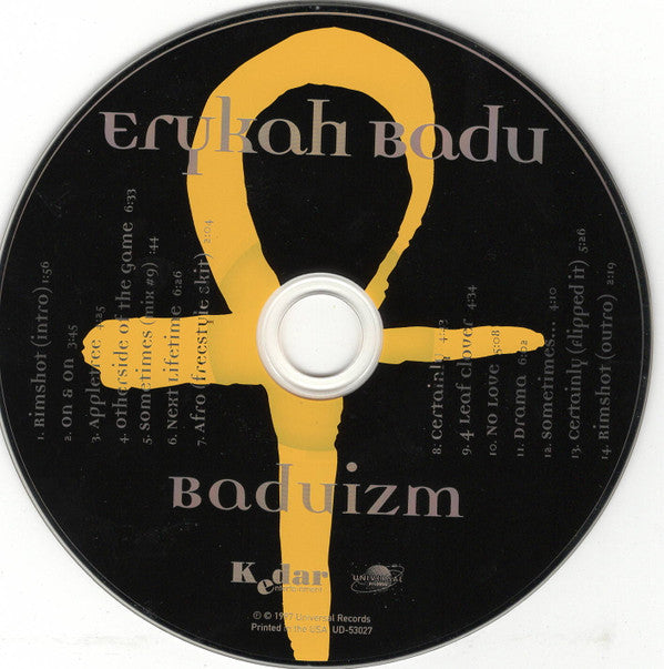 Erykah Badu : Baduizm (CD, Album)