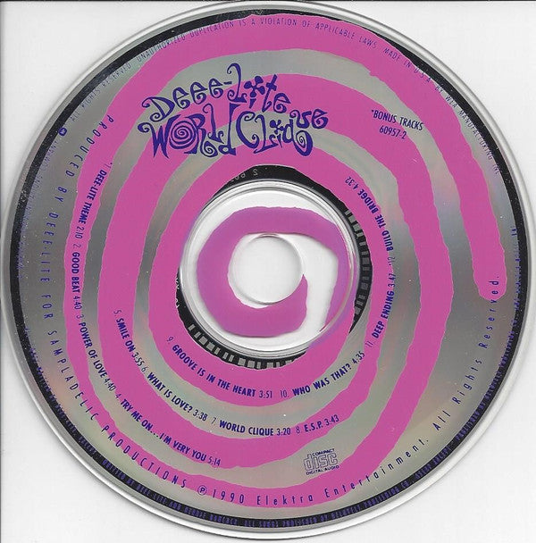 Deee-Lite : World Clique (CD, Album)