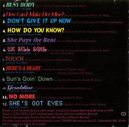 Lyres : Some Lyres (CD, Comp)