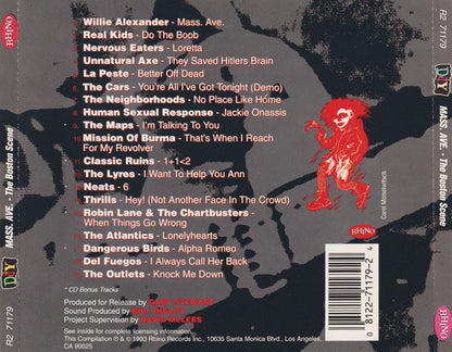 Various : DIY: Mass. Ave. - The Boston Scene (1975-83) (CD, Comp)