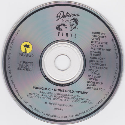 Young M.C.* : Stone Cold Rhymin' (CD, Album, SRC)