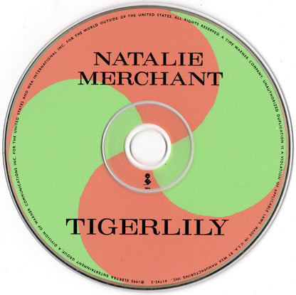Natalie Merchant : Tigerlily (CD, Album, RP, ARC)
