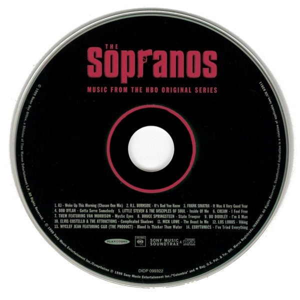 Various : The Sopranos (Music From The HBO Original Series) (CD, Comp)
