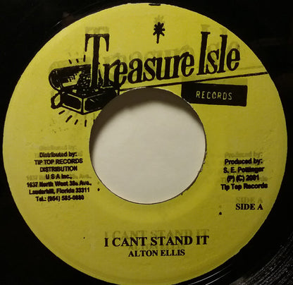 Alton Ellis /  Tommy McCook : I Can't Stand It / Eastern Standard Time (7", Single, RP)