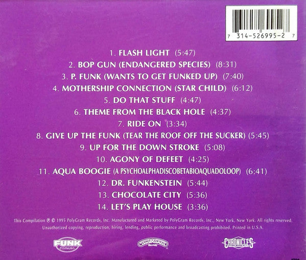 Parliament : The Best Of Parliament: Give Up The Funk (CD, Comp)