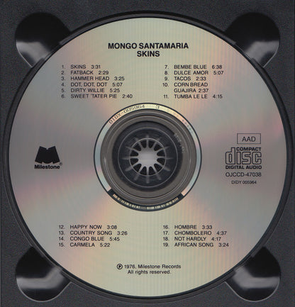 Mongo Santamaria : Skins (CD, Comp, Club, RM)
