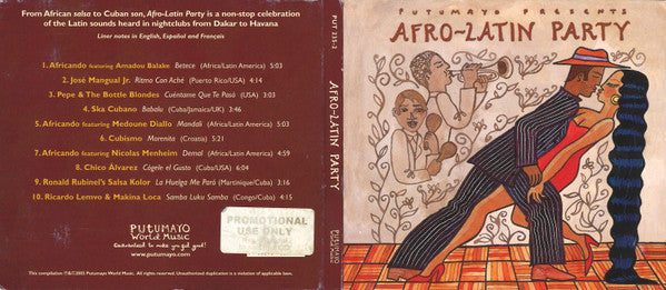 Various : Afro-Latin Party (CD, Comp, Dig)