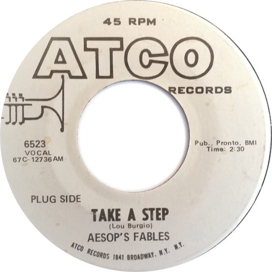 Aesop's Fables : Take A Step / What's A Man To Do (7", Single, Promo, AM)