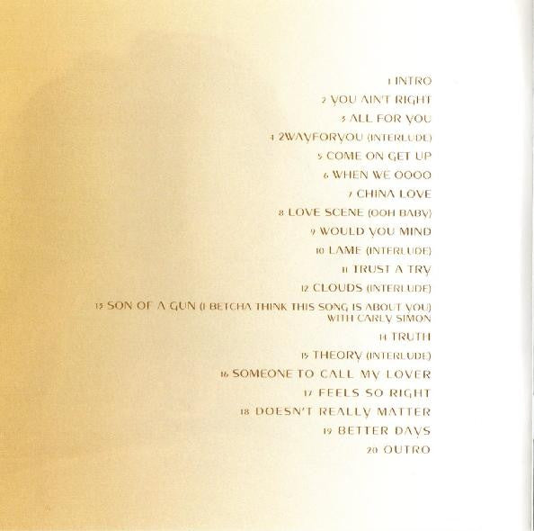Janet* : All For You (CD, Album, EMI)