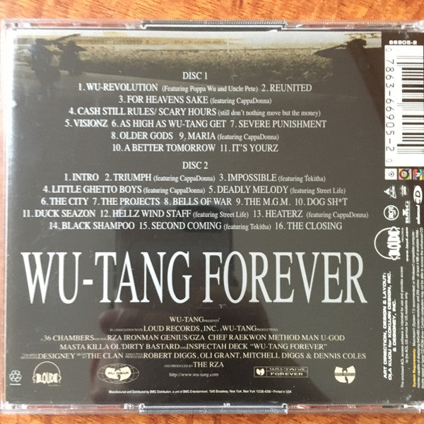 Wu-Tang Clan : Wu-Tang Forever (2xCD, Album, Enh)