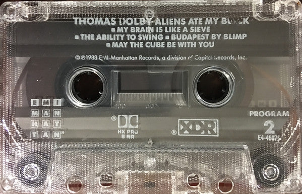 Thomas Dolby : Aliens Ate My Buick (Cass, Album, Win)