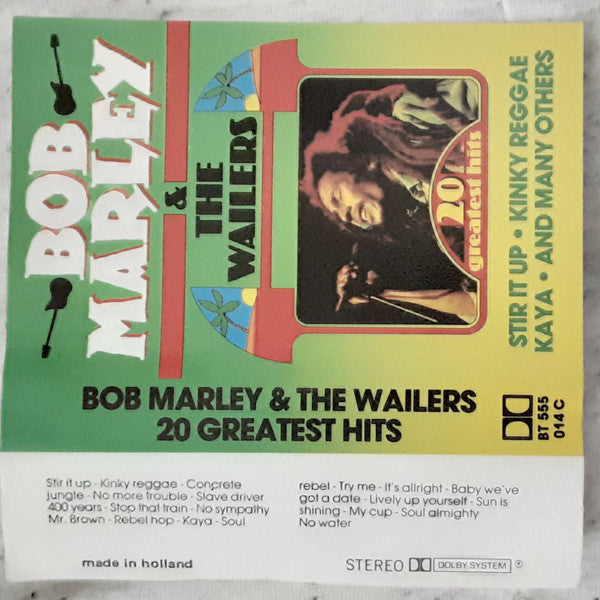 Bob Marley & The Wailers : 20 Greatest Hits (Cass, Comp)