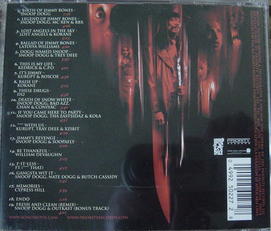 Various : Bones - Original Motion Picture Houndtrack (CD, Comp)