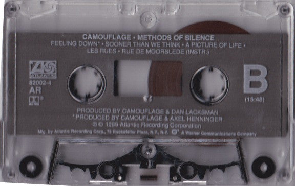 Camouflage : Methods Of Silence (Cass, Album, AR-)