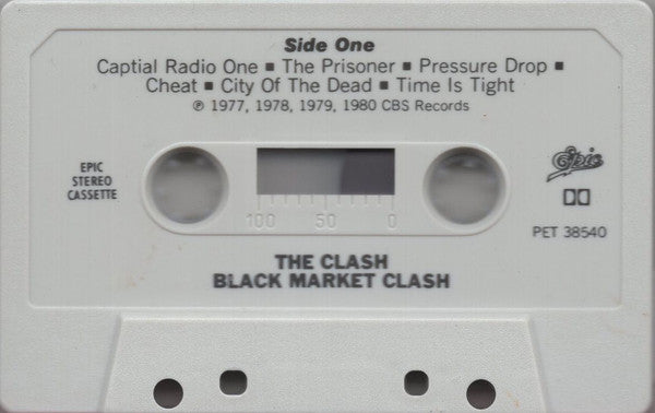 The Clash : Black Market Clash (Cass, Album, Comp, RE)