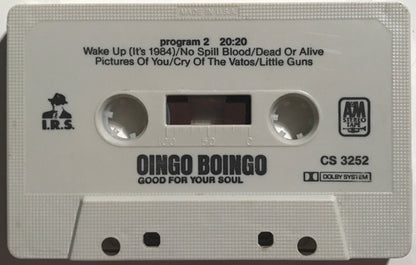 Oingo Boingo : Good For Your Soul (Cass, Album, M/Print, RE)