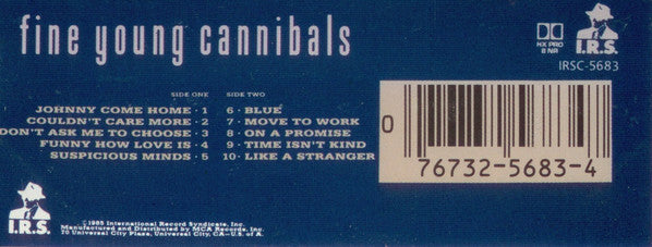 Fine Young Cannibals : Fine Young Cannibals (Cass, Album)