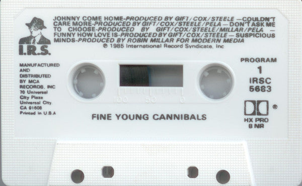 Fine Young Cannibals : Fine Young Cannibals (Cass, Album)
