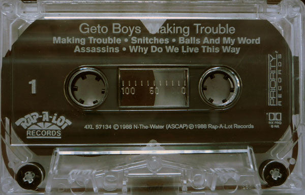 Geto Boys : Making Trouble (Cass, Album, RE, Dol)