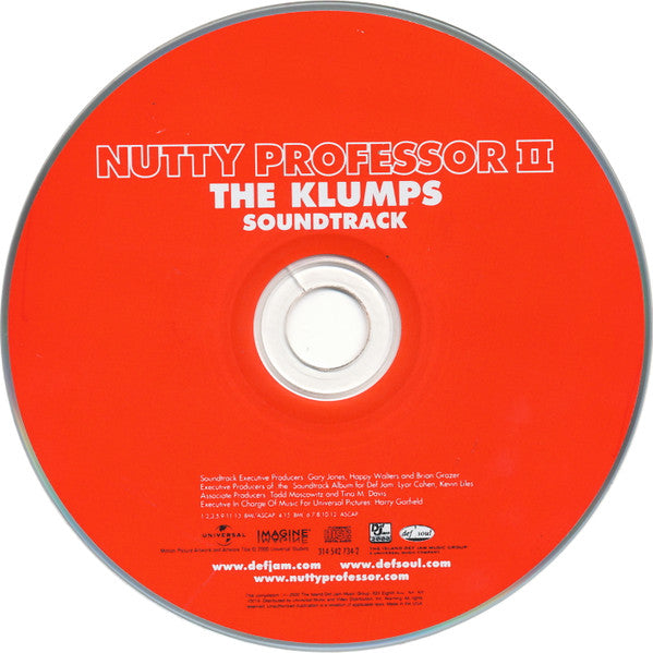 Various : Nutty Professor II: The Klumps - Soundtrack (CD, Comp)
