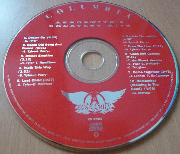 Aerosmith : Aerosmith's Greatest Hits (CD, Comp, RE, RM)