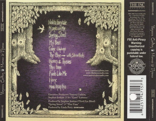 Vanessa Carlton : Heroes & Thieves (CD, Album)