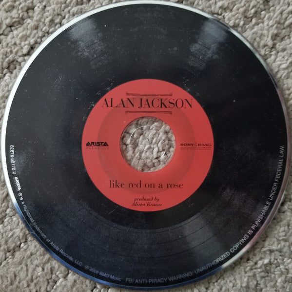 Alan Jackson (2) : Like Red On A Rose (CD, Album, Son)