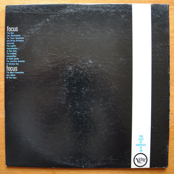 Stan Getz / Eddie Sauter : Focus (LP, Album, Gat)