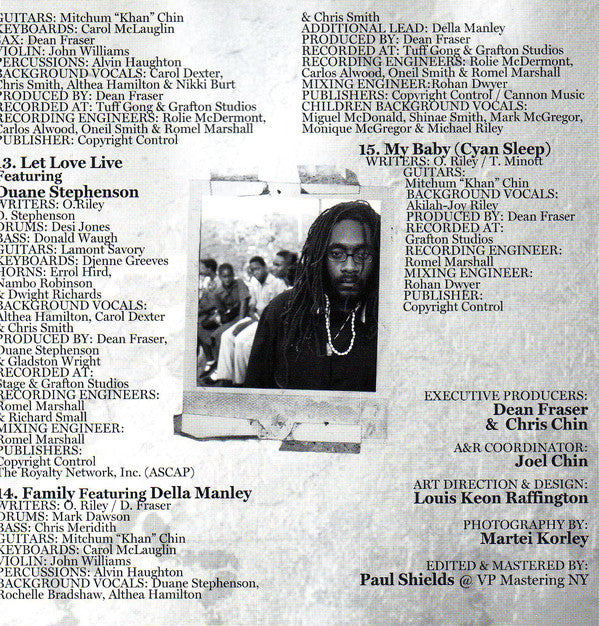 Tarrus Riley : Parables (CD, Album)