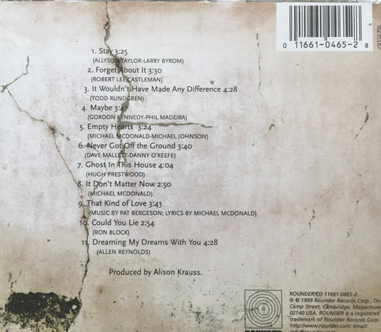 Alison Krauss : Forget About It (CD, Album)