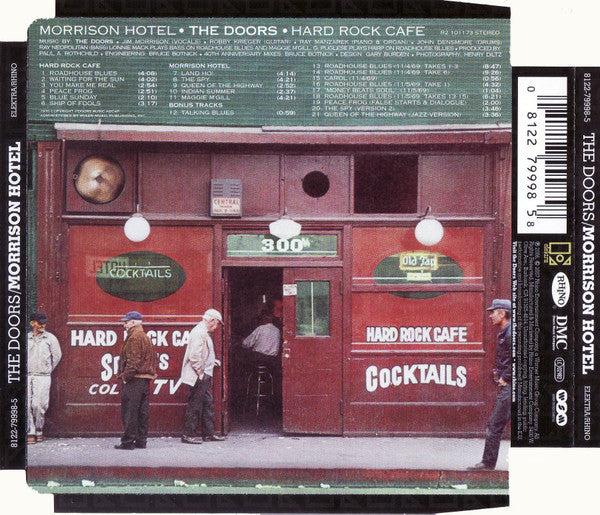 The Doors : Morrison Hotel (CD, Album, RE, 40t)