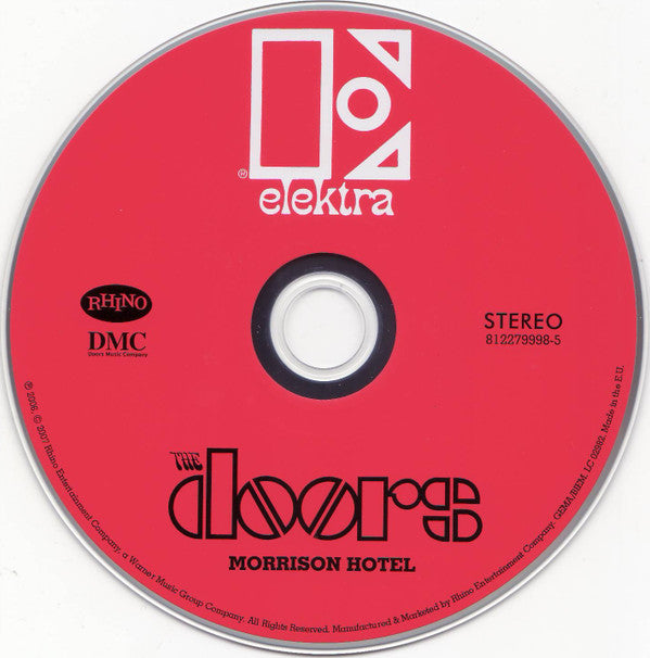 The Doors : Morrison Hotel (CD, Album, RE, 40t)