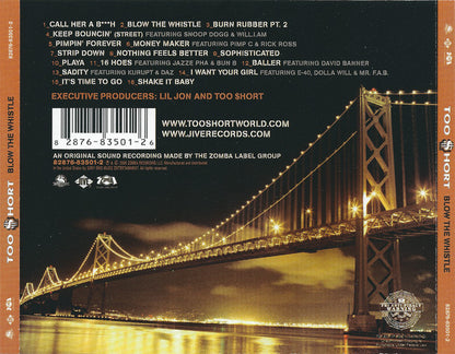 Too $hort* : Blow The Whistle (CD, Album)