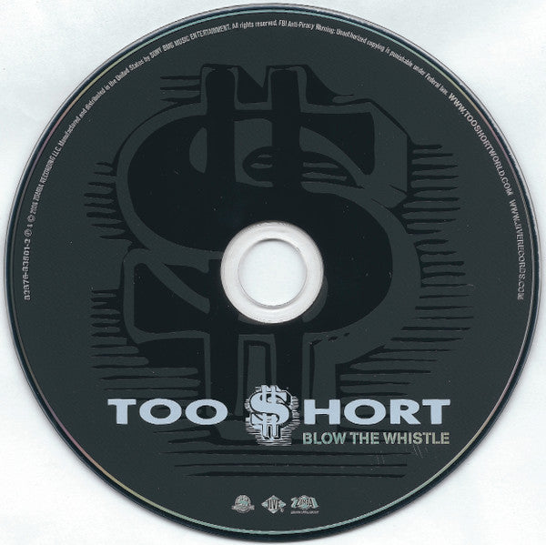 Too $hort* : Blow The Whistle (CD, Album)