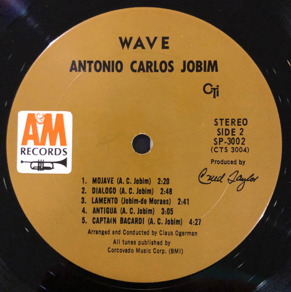 Antonio Carlos Jobim : Wave (LP, Album)