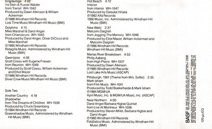 Various : Windham Hill Records Sampler '86 (Cass, Smplr, Chr)