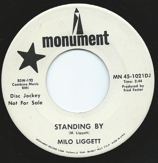 Milo Liggett : Standing By (7", Promo)