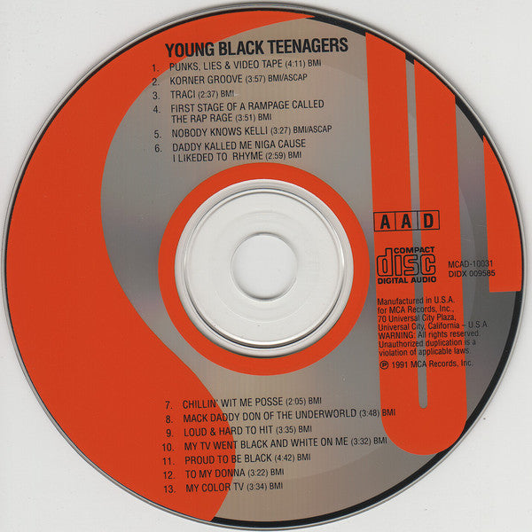 Young Black Teenagers : Young Black Teenagers (CD, Album)