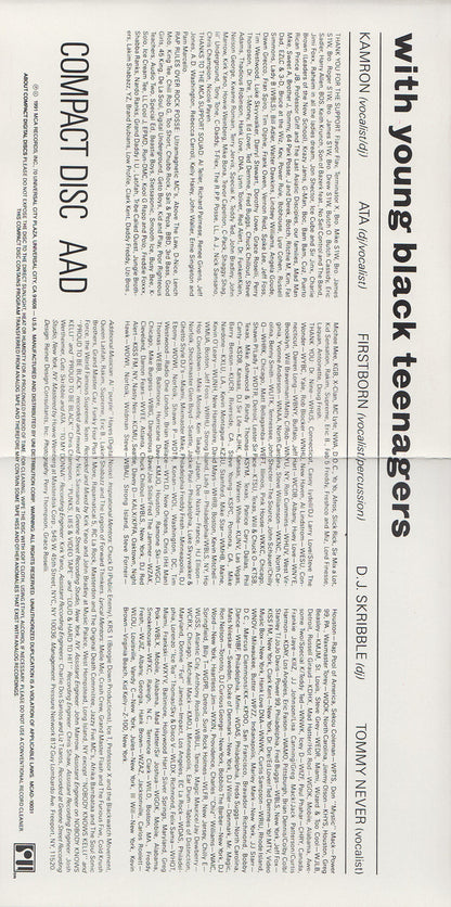 Young Black Teenagers : Young Black Teenagers (CD, Album)