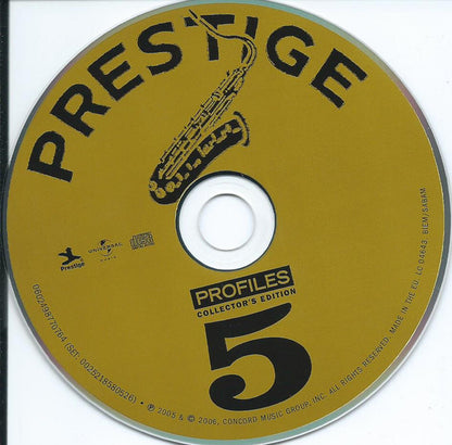Various : Prestige Profiles Collector's Edition Volume 5 (Bonus Disc) (CD, Comp, Car)