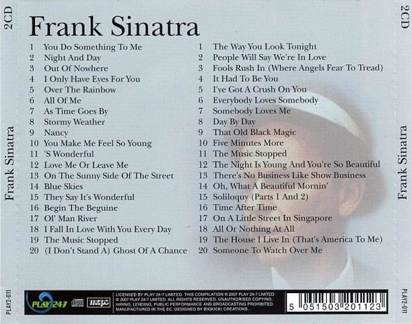 Frank Sinatra : Frank Sinatra (2xCD, Comp)