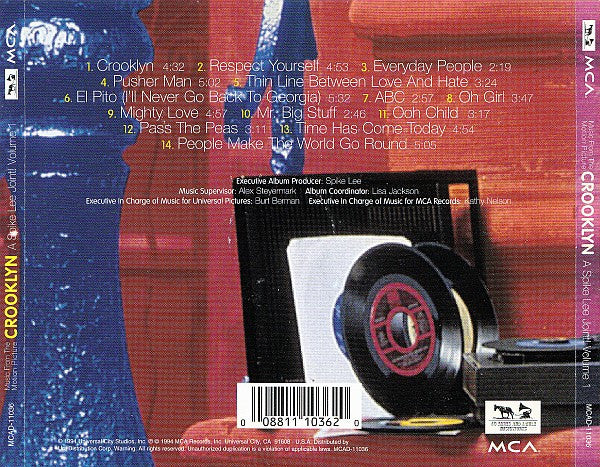 Crooklyn Rapper List Buy Various : Crooklyn Volume 1 - Music From The Motion Picture (CD ...