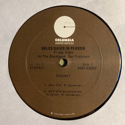 Miles Davis : In Person, Friday Night At The Blackhawk, San Francisco, Volume I (LP, Album, RE)