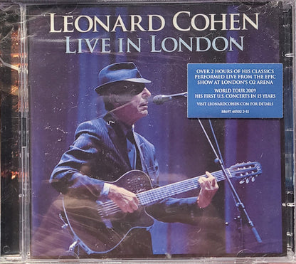 Leonard Cohen : Live In London (2xCD, Album)