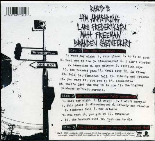 Rancid : Let The Dominoes Fall (Box, Exp + 2xCD, Album + DVD-V)