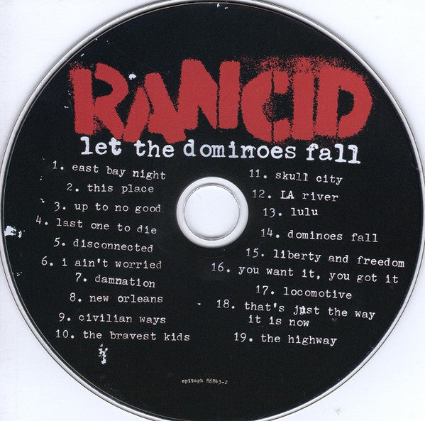 Rancid : Let The Dominoes Fall (Box, Exp + 2xCD, Album + DVD-V)